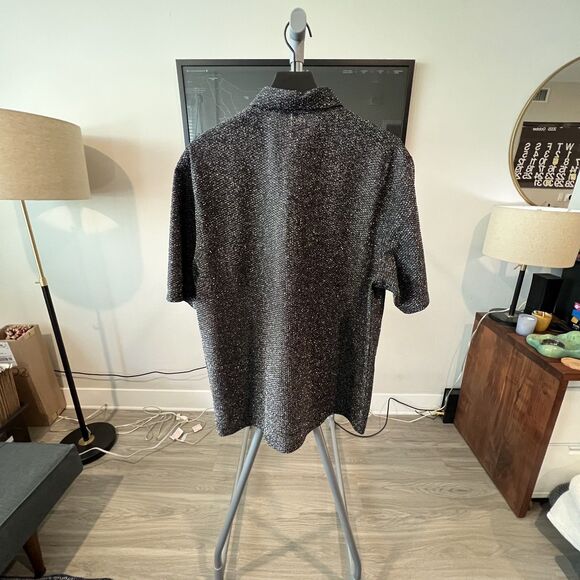 Supreme - SS Lurex Shirt Fall Winter 2022 - Black - Picture 2 of 6
